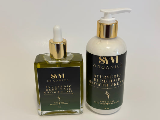 Ayurvedic Herd Hair Growth Oil and Cream Combo